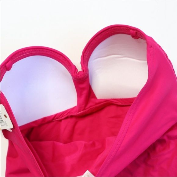 Bright Pink Tankini - Picture 3 of 4